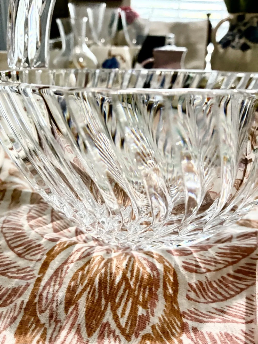 Towle Crystal 1980s vintage